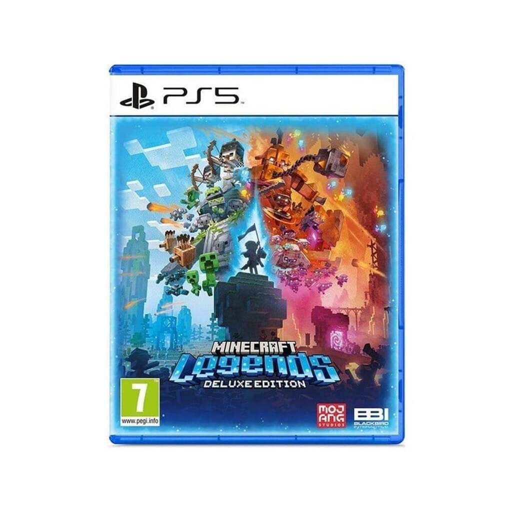 Minecraft Legends (Deluxe - Sony PlayStation 5 - Real Time Strategy