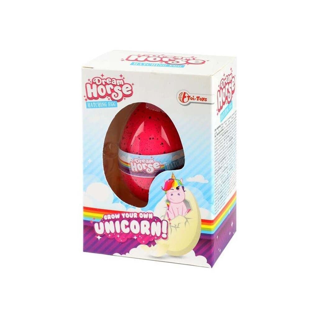 Dream Horse Growing Egg Unicorn 17cm (Assorted)