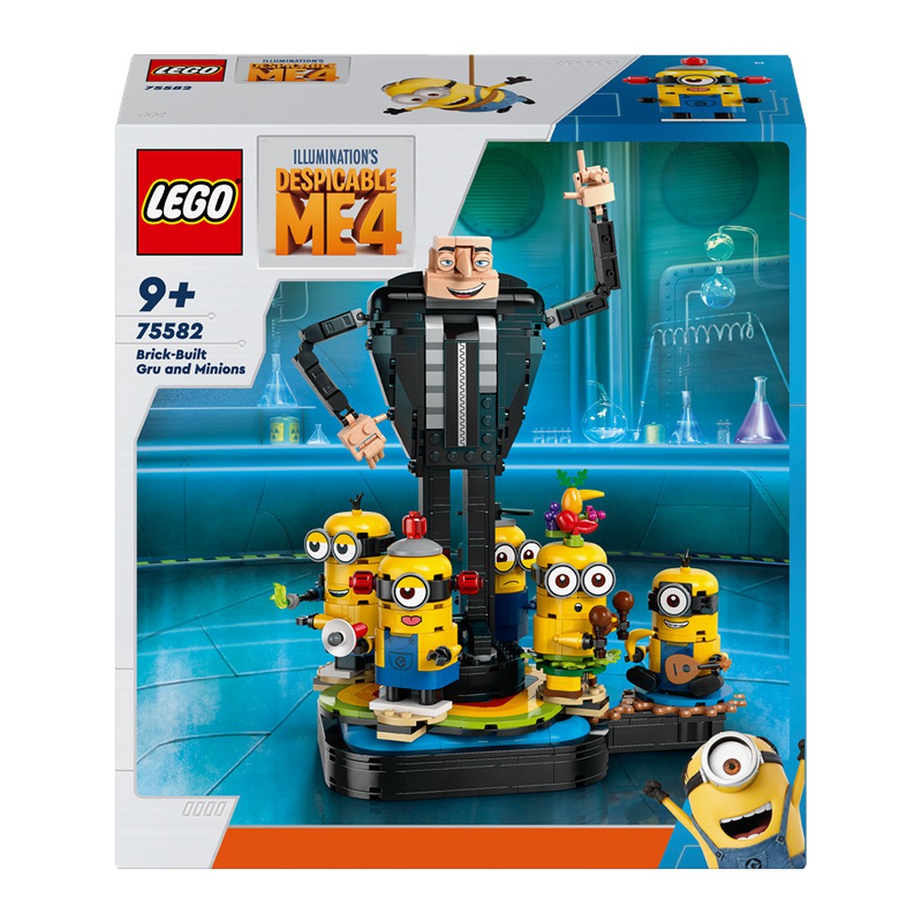 LEGO Despicable Me 75582 Klodsbygget Gru og Minions