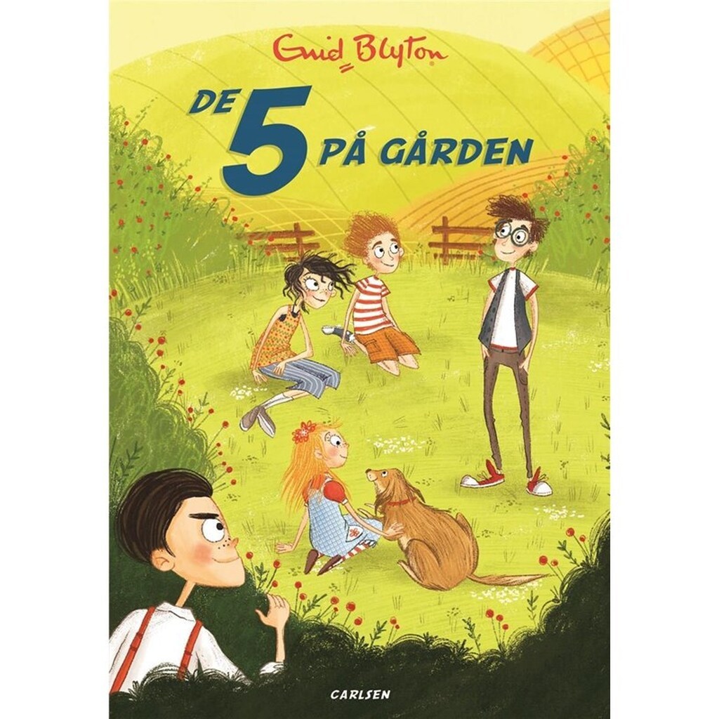 De 5 (18) - De 5 på gården - Børnebog - Hæfte