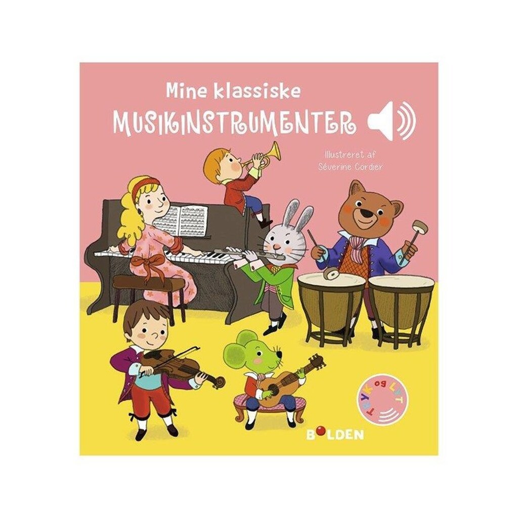Mine klassiske musikinstrumenter - Børnebog - Board books