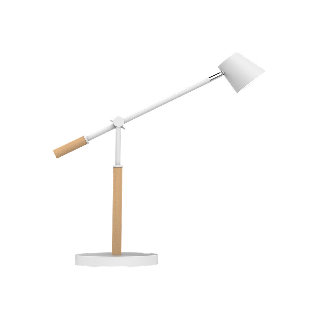 Unilux Vicky LED lampe, hvid/træ