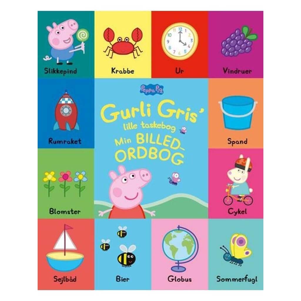 Peppa Pig - Gurli Gris' lille taskebog - Min billedordbog - Børnebog - Papbog