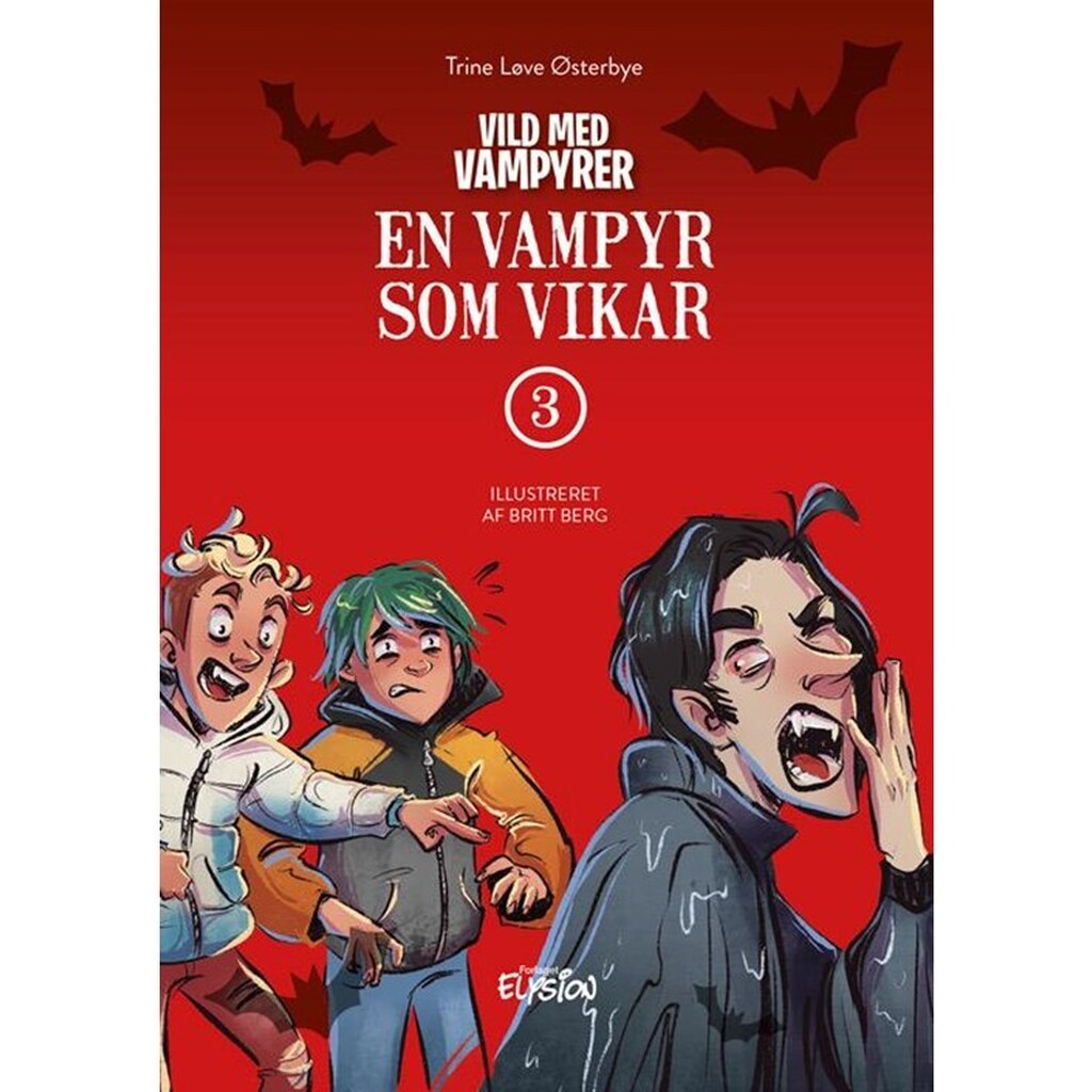 En vampyr som vikar - Børnebog - hardback