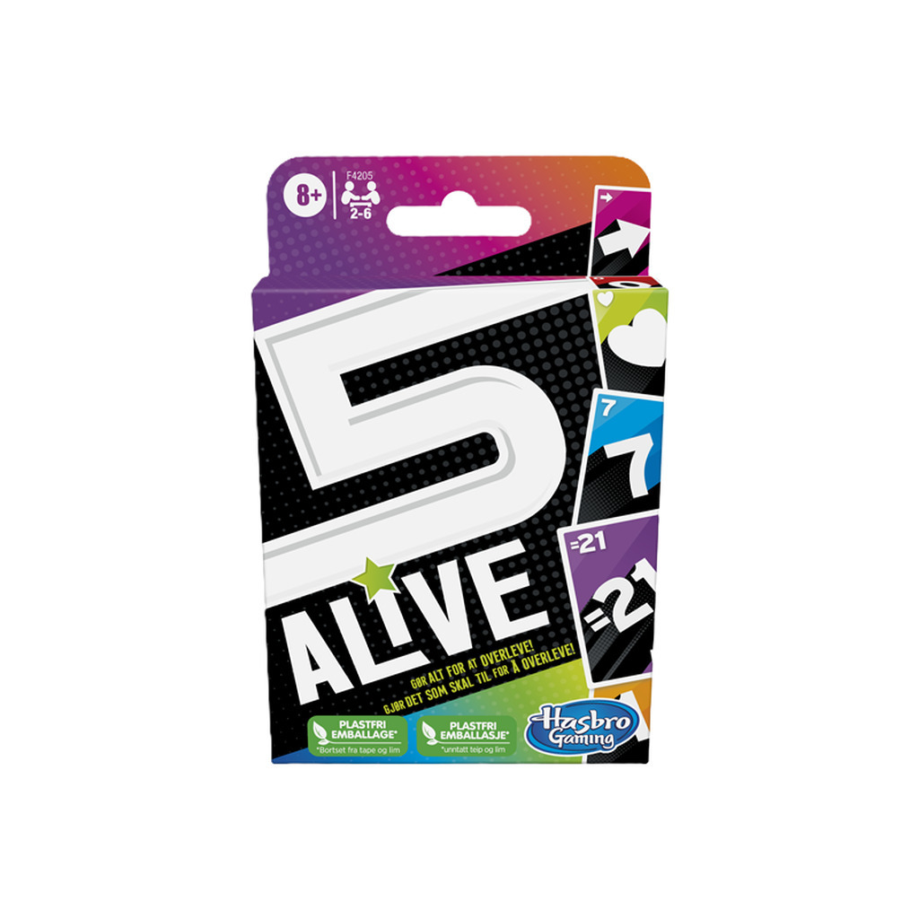 Hasbro 5 Alive kortspil