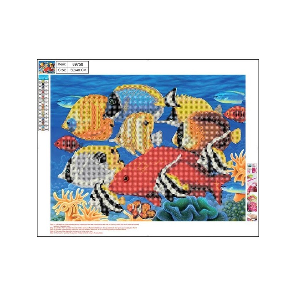 CENTRUM Diamond Painting 40*50cm. FISK