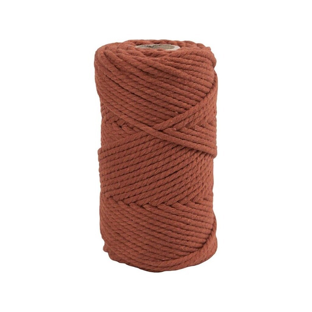 Creativ Company - Macrame Cord Bunt Orange 55m