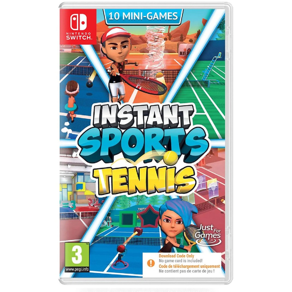 Instant Sports Tennis (Code in a Box) - Nintendo Switch - Sport