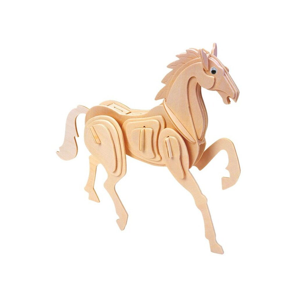 Eureka Gepetto&apos;s Workshop Wooden Construction Kit 3D - Horse