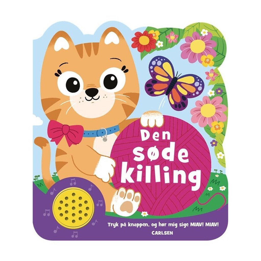 Den søde killing - sjov med lyd - Børnebog - Papbog