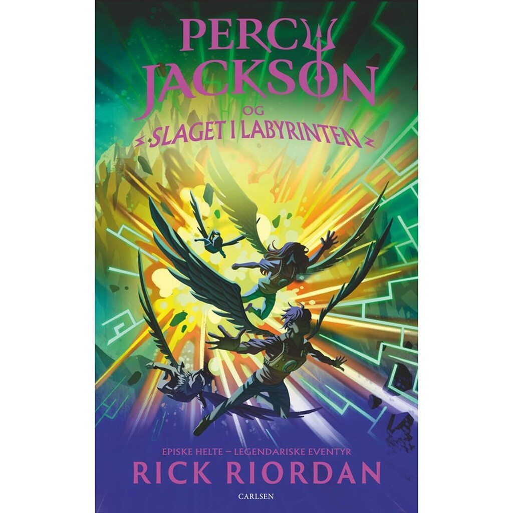 Percy Jackson (4) - Percy Jackson og slaget i laby - Børnebog - Hardcover