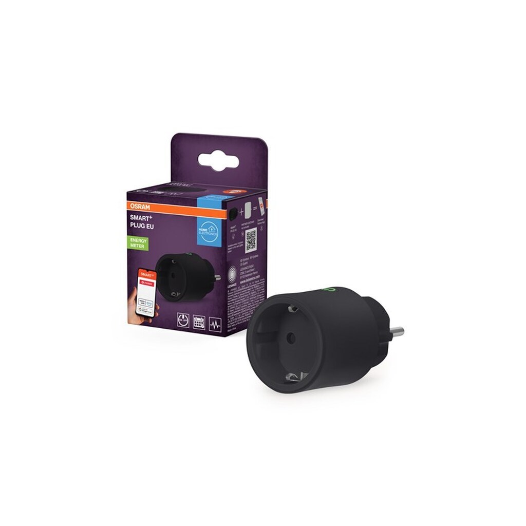 Osram SMART+ Plug med energimåler Zigbee, sort