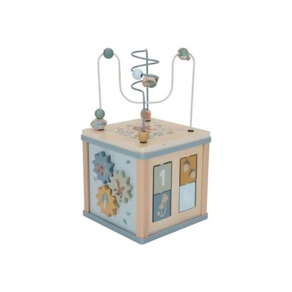 Little Dutch Wooden Activity Cube - Forest Friends