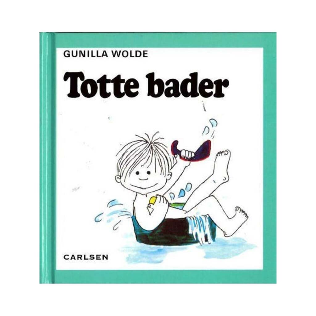 Totte bader (2) - Børnebog - Hardback