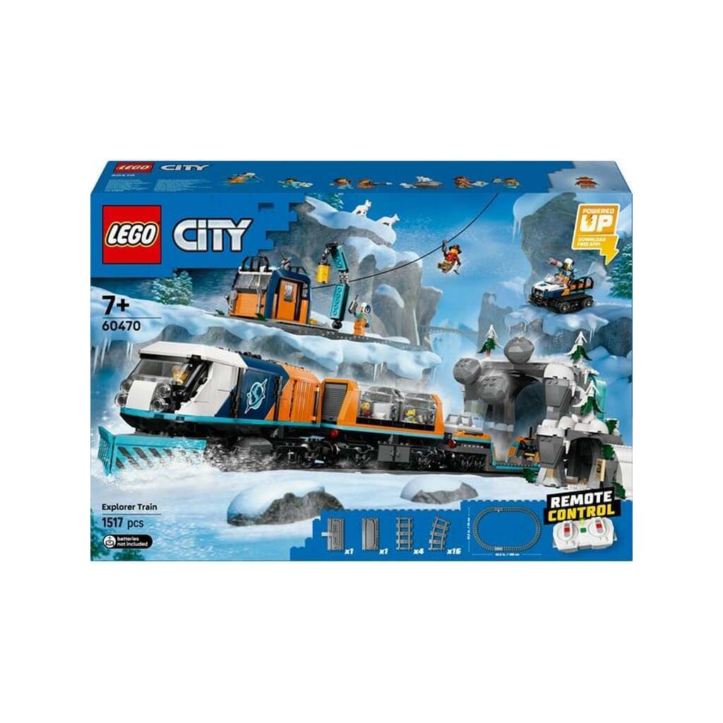 LEGO City 60470 Polarforskernes arktiske eksprestog