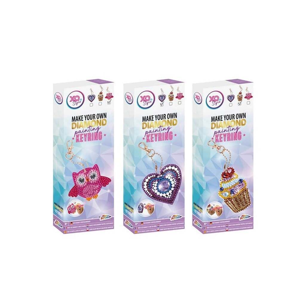 Creative Craft Group Making a Diamond Keychain (Assorted)