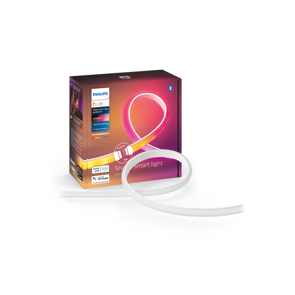 Philips Hue Gradient Lightstrip 1 meter forlænger - White and color ambiance