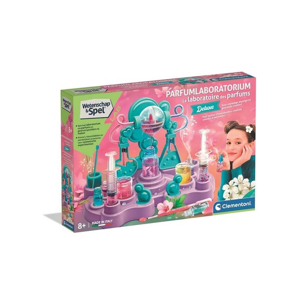 Clementoni Science &amp; Play - Perfume Laboratory Deluxe Experiment Kit