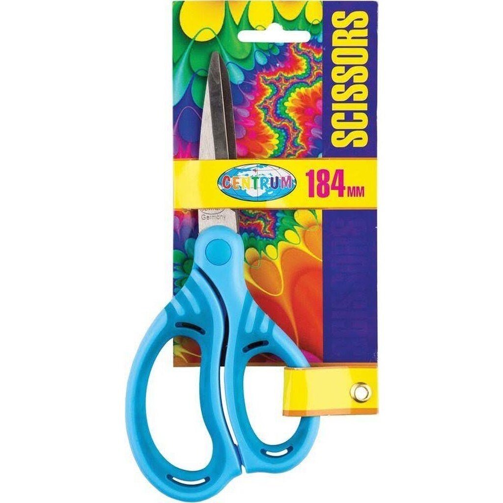 CENTRUM Saks med gummigreb. 184mm. Ass. farver