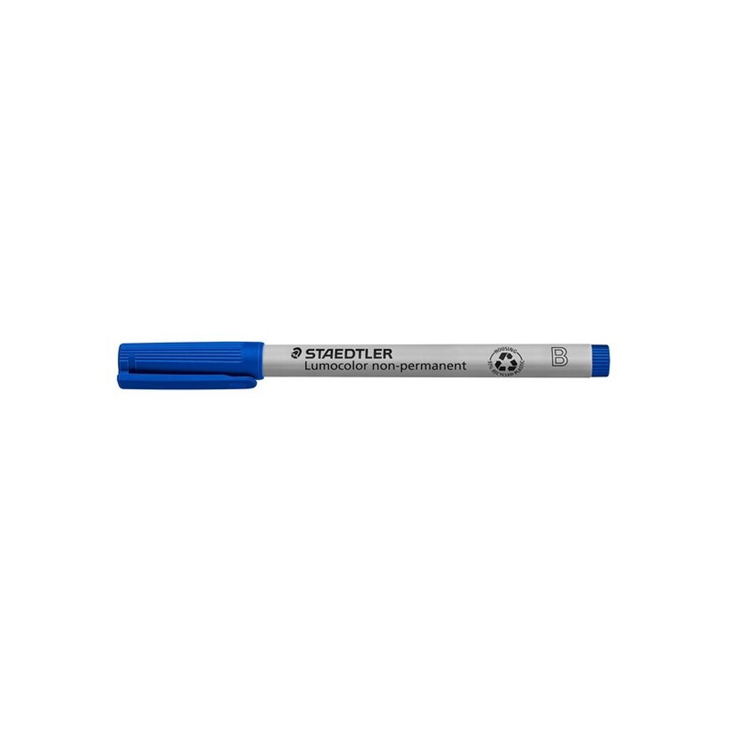 Staedtler OVERHEAD LUMOCOLOR NONPERM B BLÅ, ÆSKE 10 STK