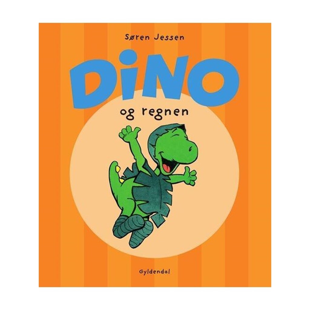 Dino og regnen - Børnebog - Hardcover