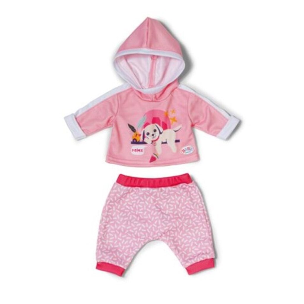 Baby Born Jogging Suit Pink 43cm