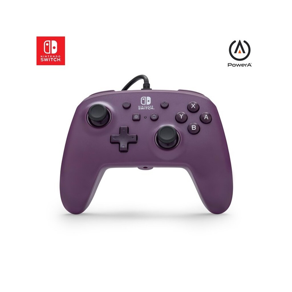 PowerA Enhanced kablet controller til Nintendo Switch - Galaxy Purple