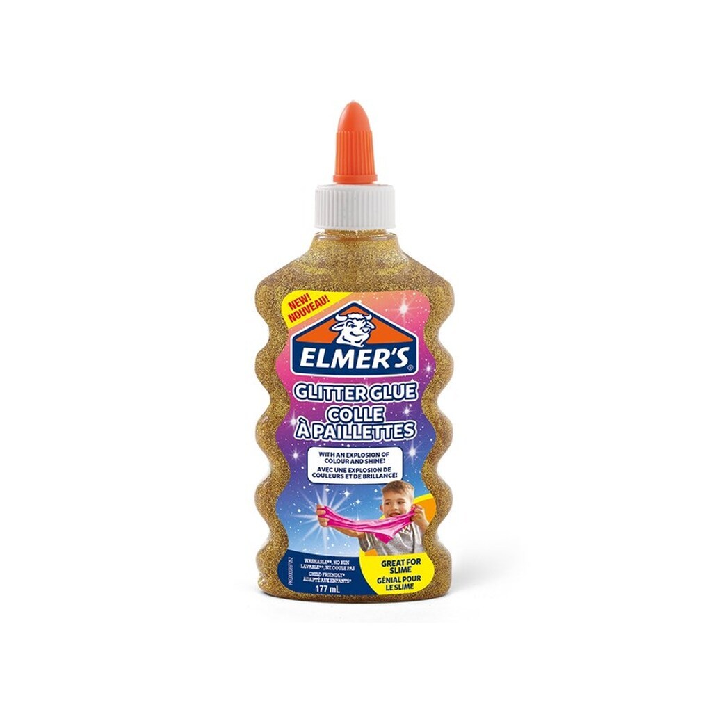 Elmer's PVA Glitter Glue | Guld | 177 ml