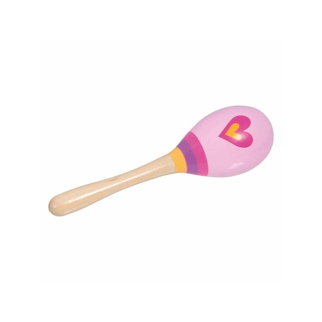 Goki Wooden Maracas Heart
