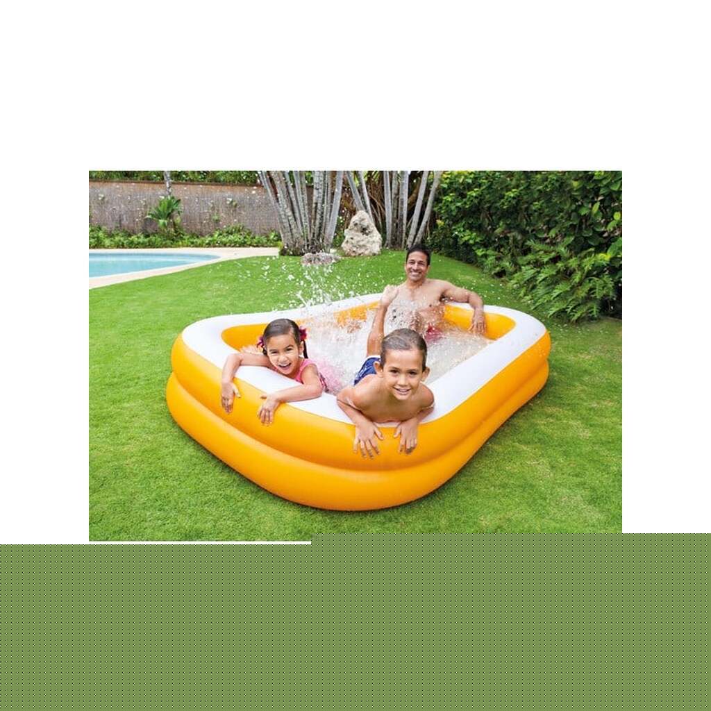 Intex Mandarin Swim Center Familiepool, 600L, 229x147x46cm