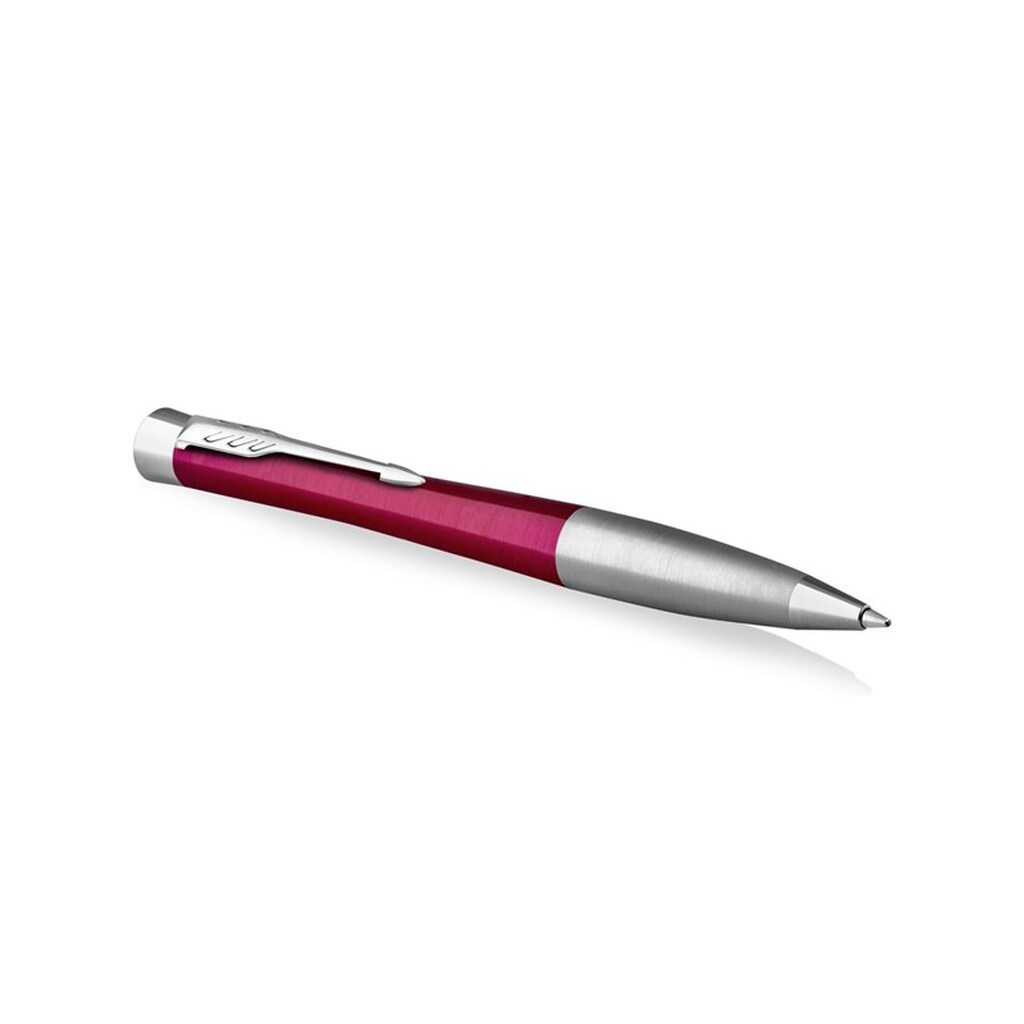 Parker Urban livlig magenta med detaljer i krom, drejekuglepen