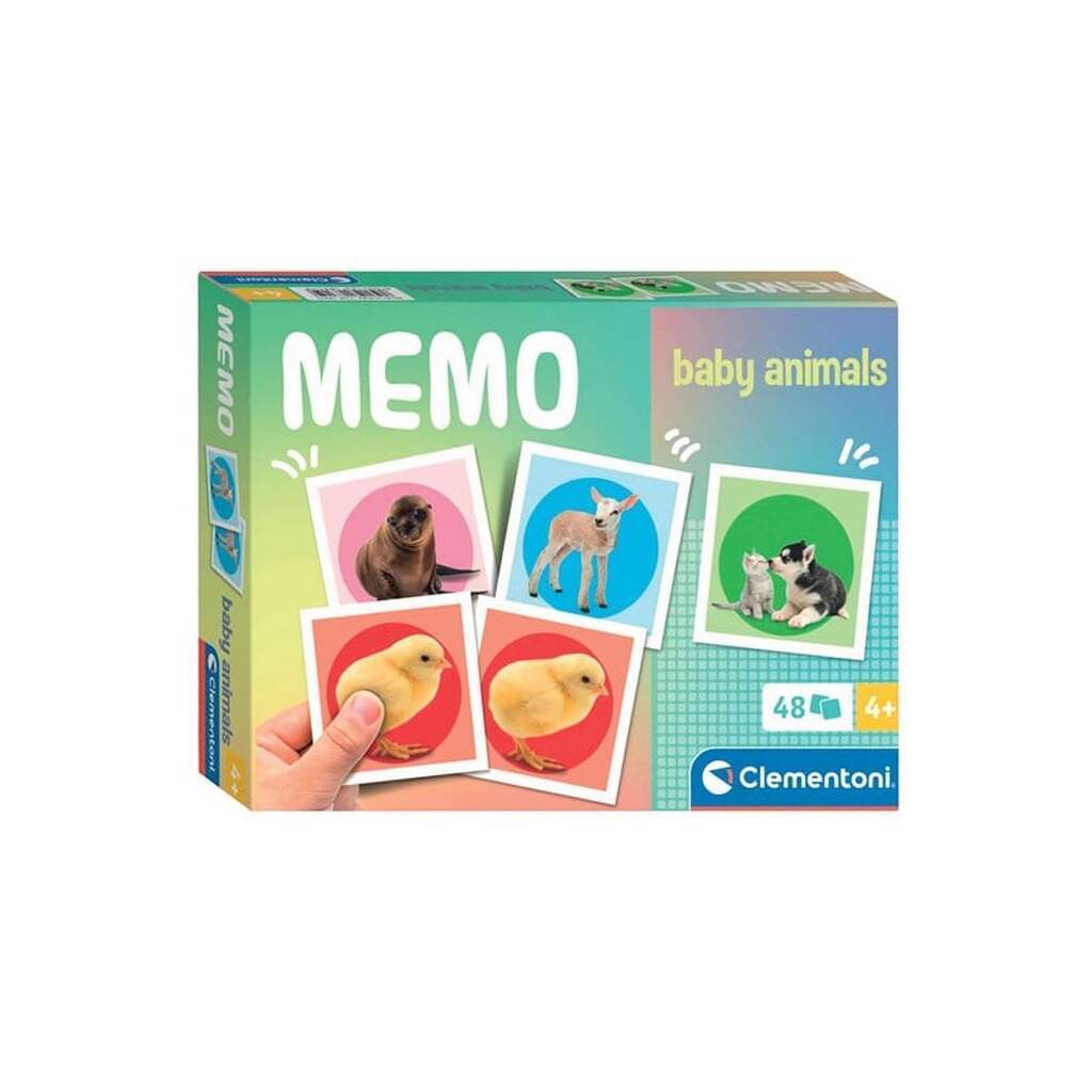 Clementoni Memo Game Baby Animals