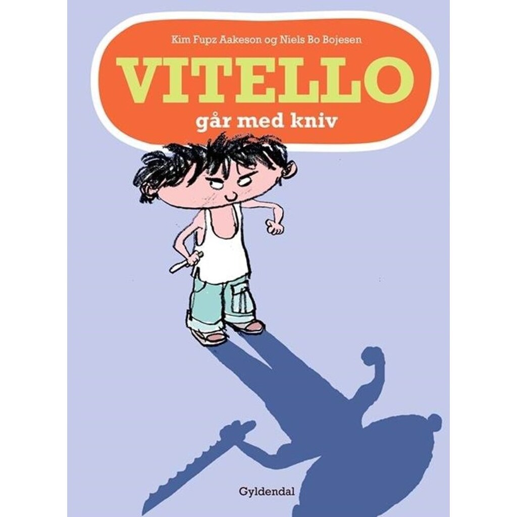 Vitello går med kniv - Børnebog - Hardcover