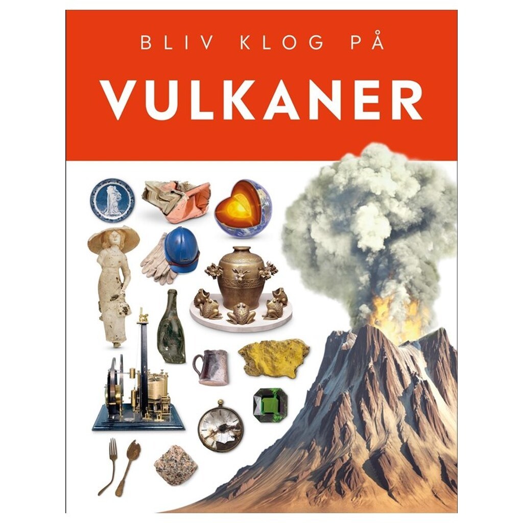 Vulkaner - Børnebog - Hardcover