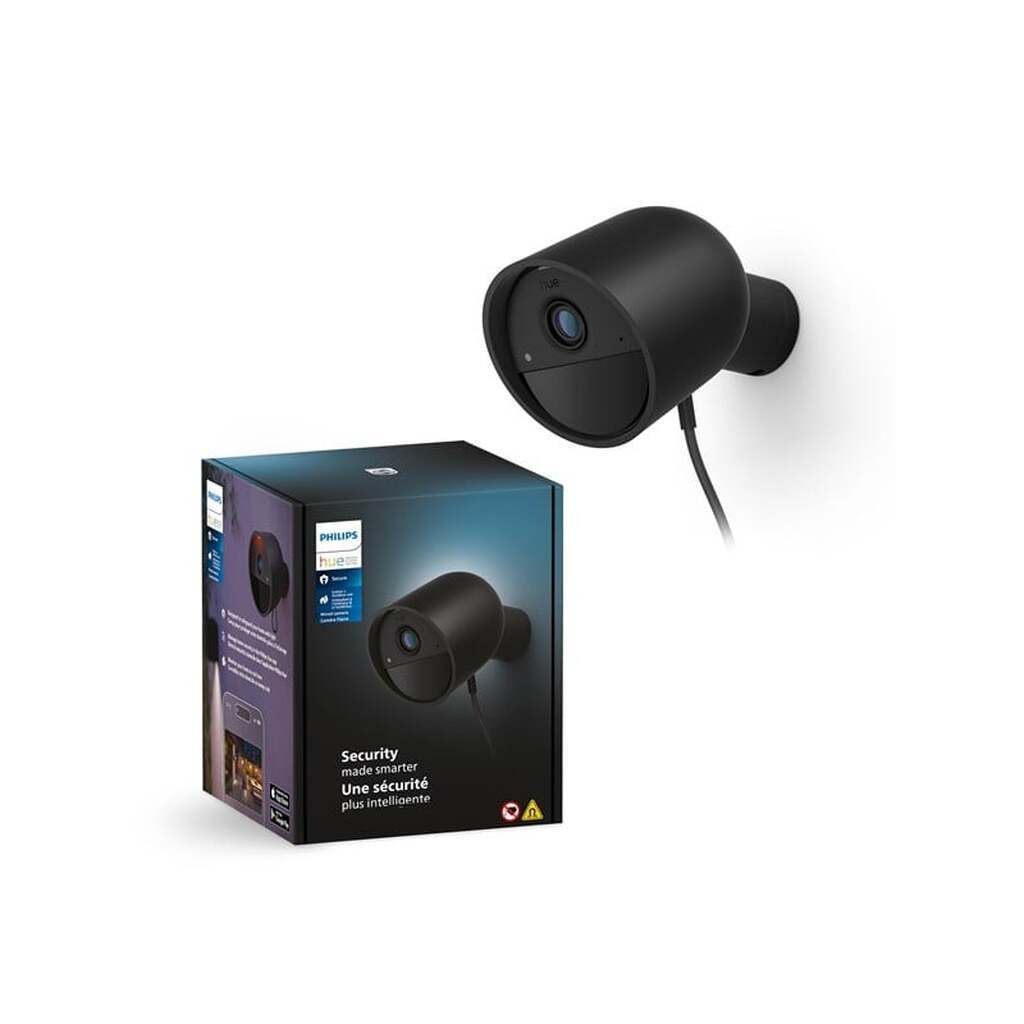 Philips Hue Secure Camera Wired | Black 1 pack
