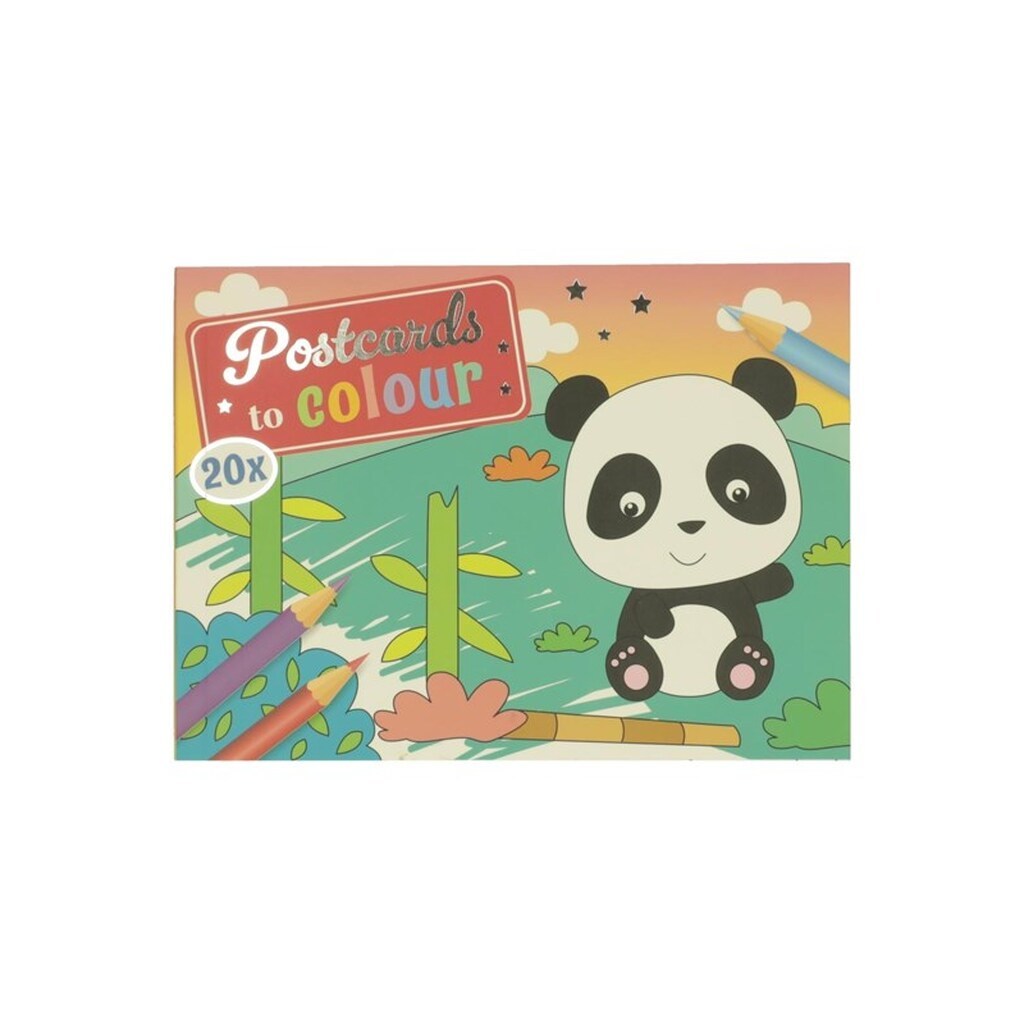 Wins Holland - Postcards Coloring Wild Animals