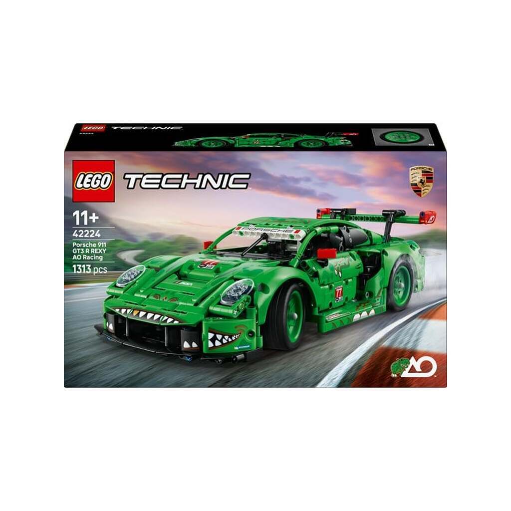 LEGO Technic 42224 Porsche 911 GT3 R REXY AO Racing-racerbil