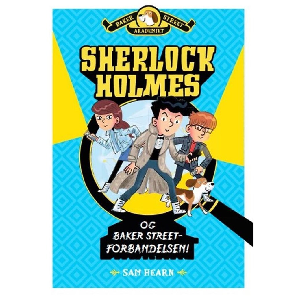 Sherlock Holmes og Baker Street-forbandelsen (2) - Børnebog - Hardcover