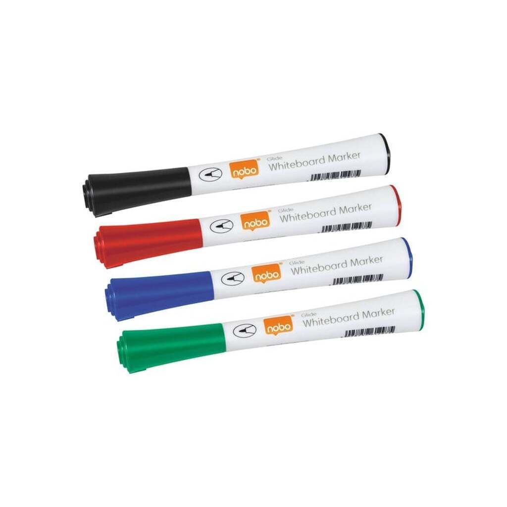 Nobo Whiteboardmarker Glide  Fine ass p/4