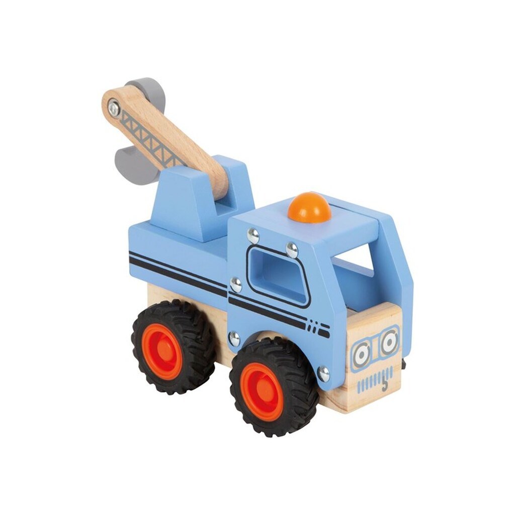 Small Foot - Wooden Tow Truck Blue