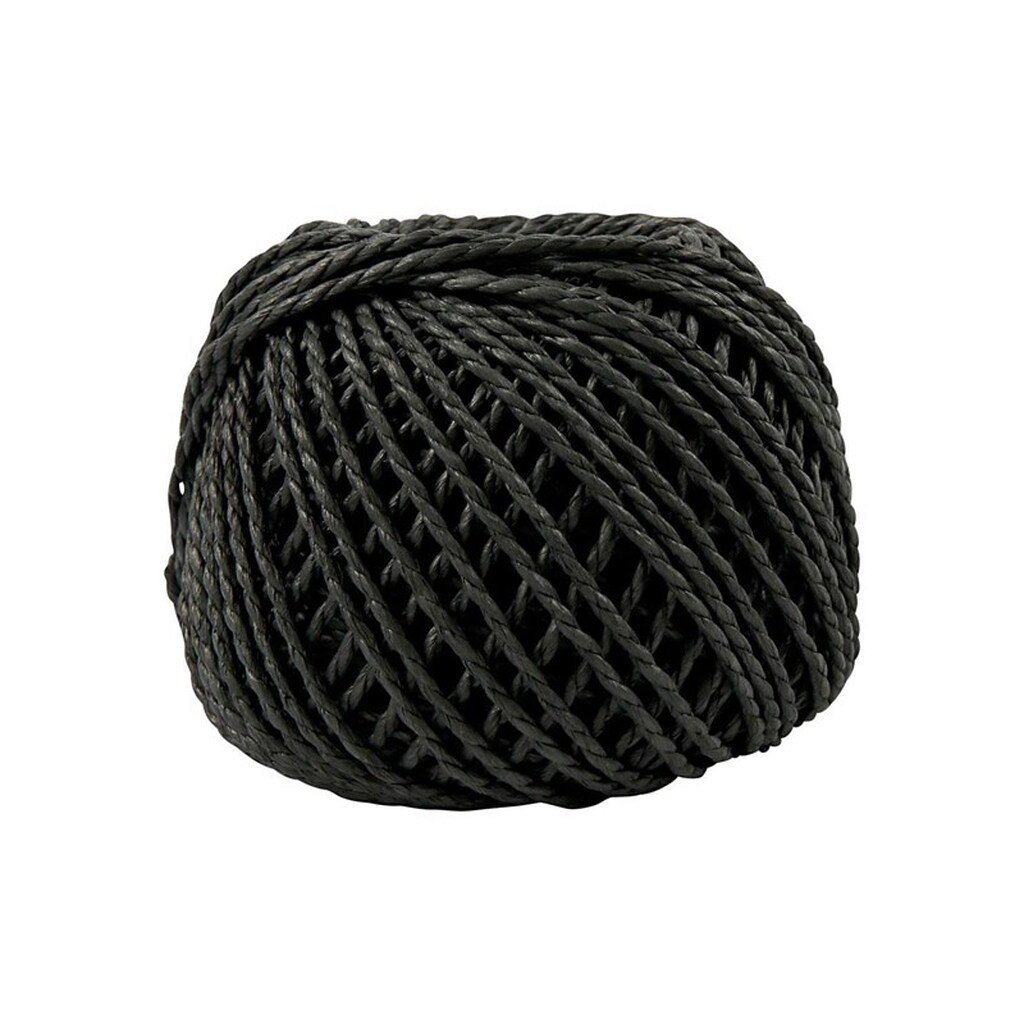 Creativ Company - Paper Yarn Black 40m