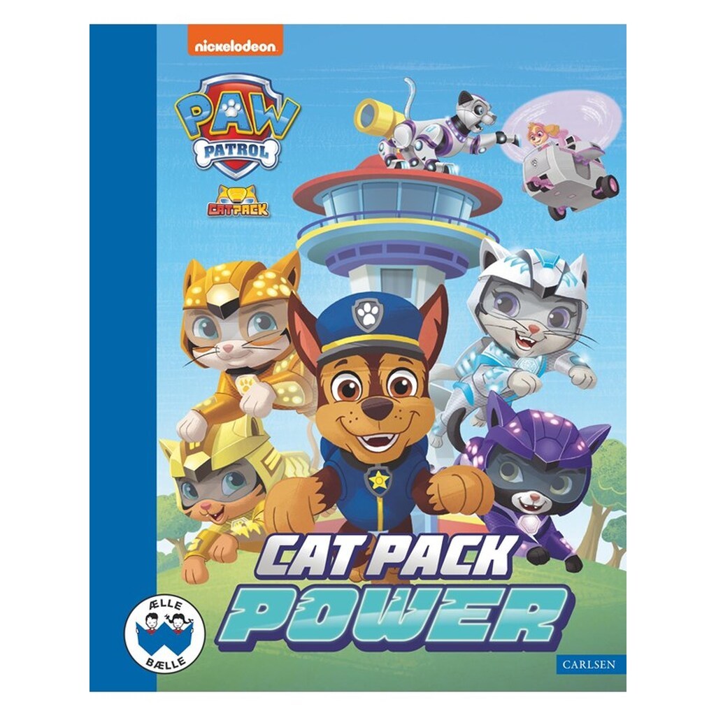 Cat Pack Power - Paw Patrol - Børnebog - Hardcover