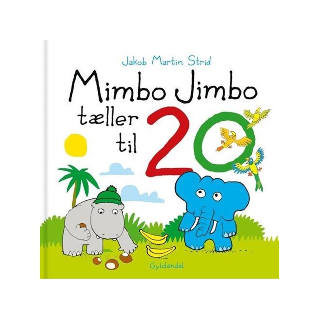 Mimbo Jimbo tæller til 20 - Børnebog - Hardcover