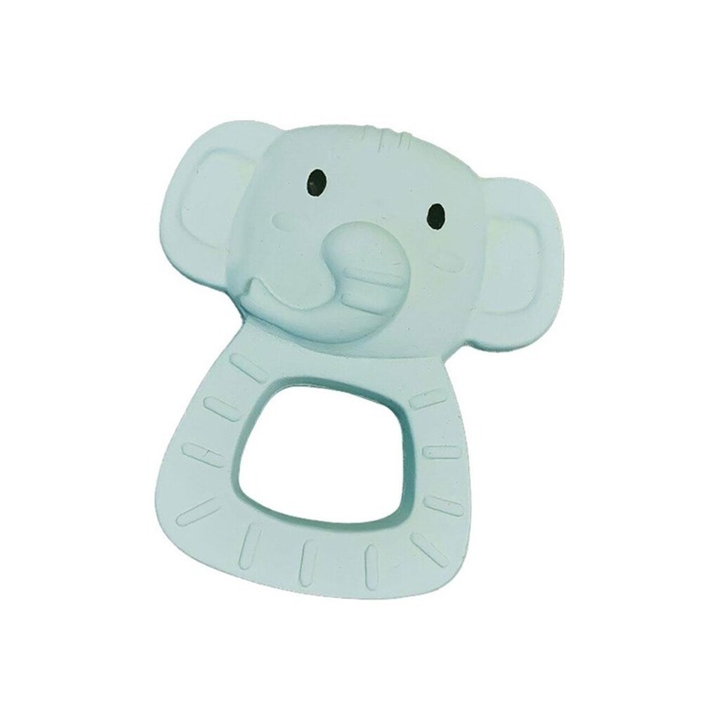 Tiny Talents Teething Toy Eli Elephant - 100% Rubber