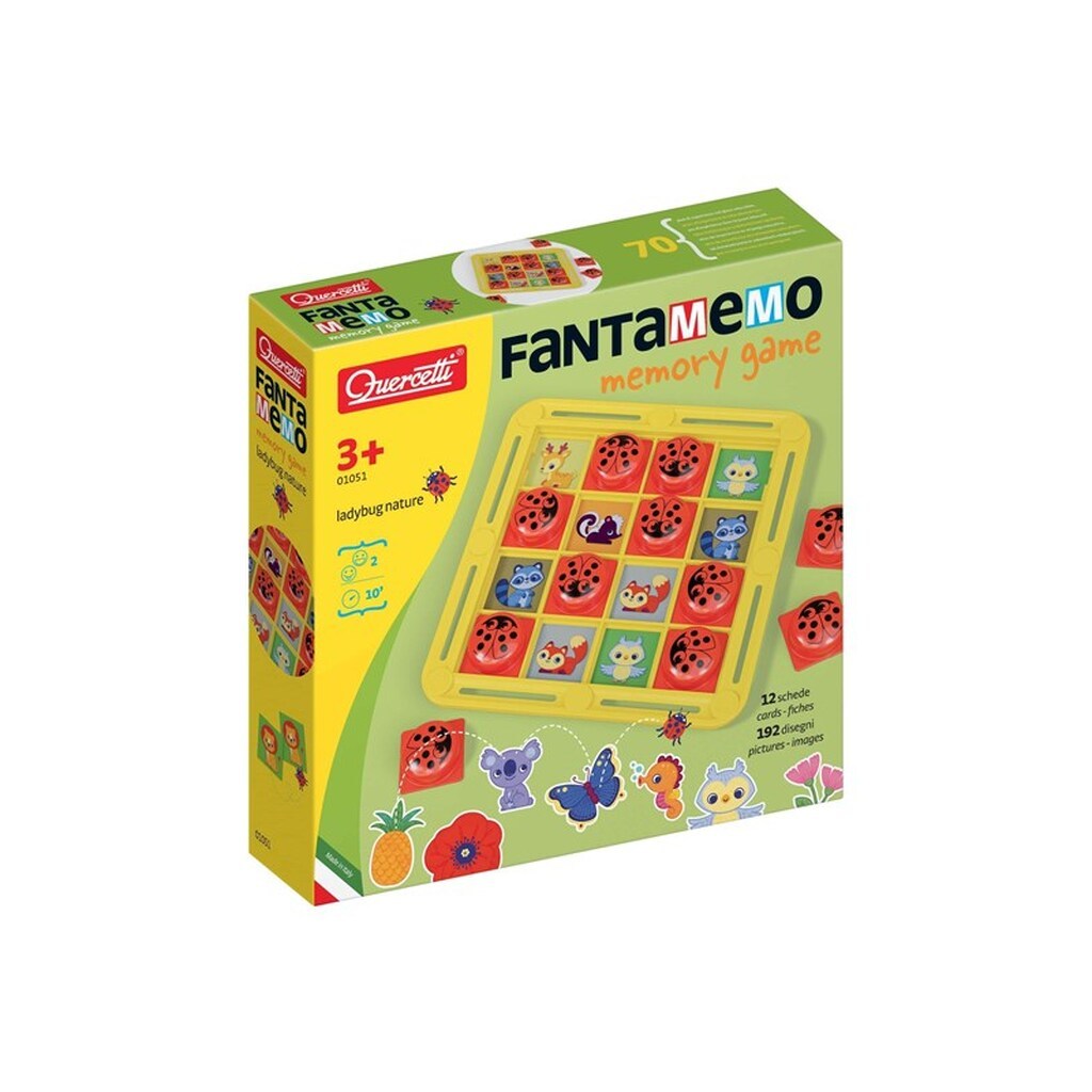 Quercetti FantaMemo Ladybug Nature