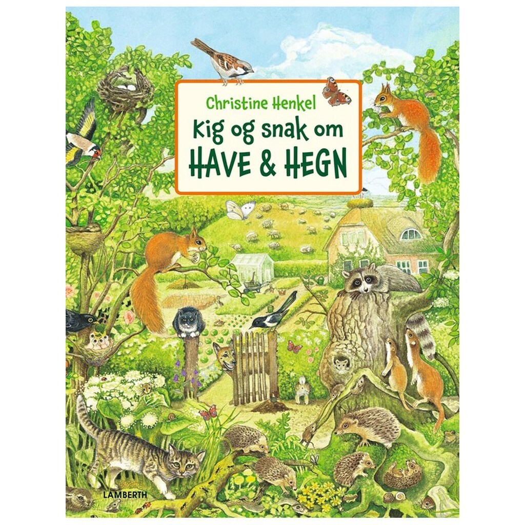 Kig og snak om have og hegn - Børnebog - Board books