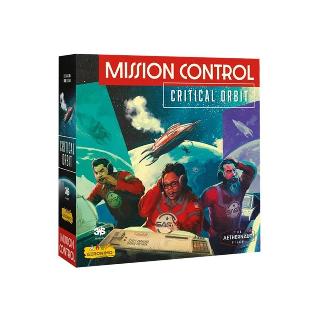Geronimo Games - Mission Control Critical Orbit Board Game (EN)