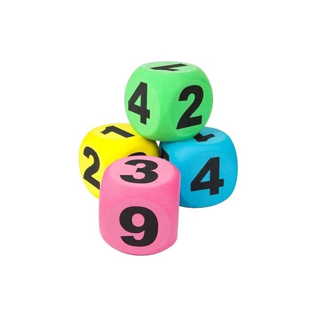 Play Out Foam Dice 10cm