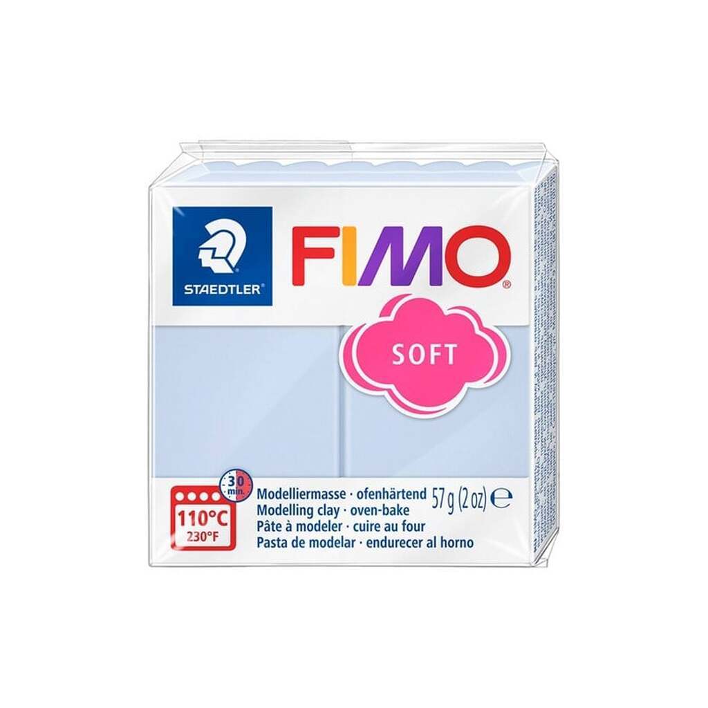 Staedtler FIMO modeller Soft 57g. Sindsro Blå