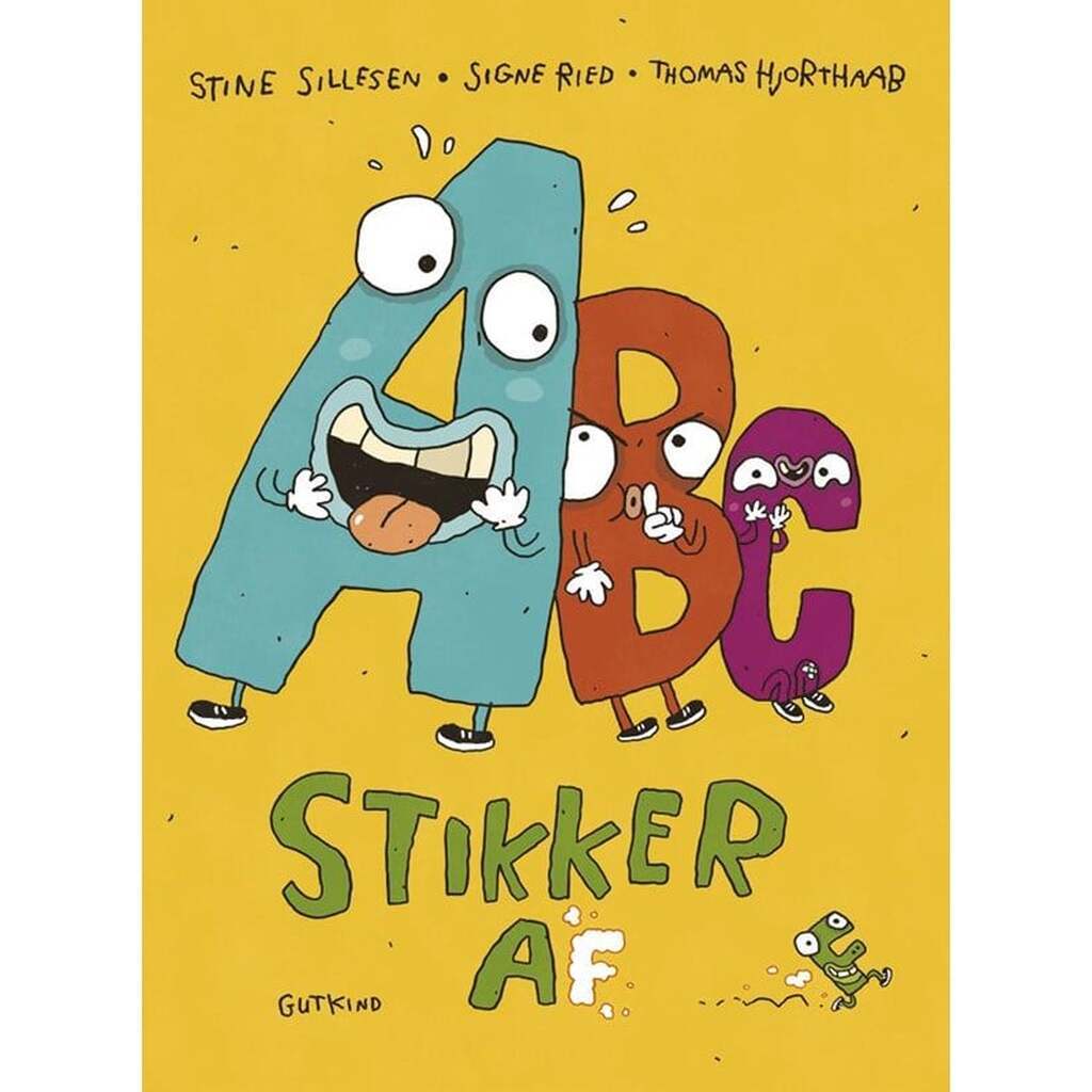 ABC stikker af - Børnebog - Hardcover